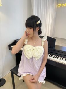 pijama nữ cổ sen