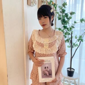 pijama nữ cổ sen
